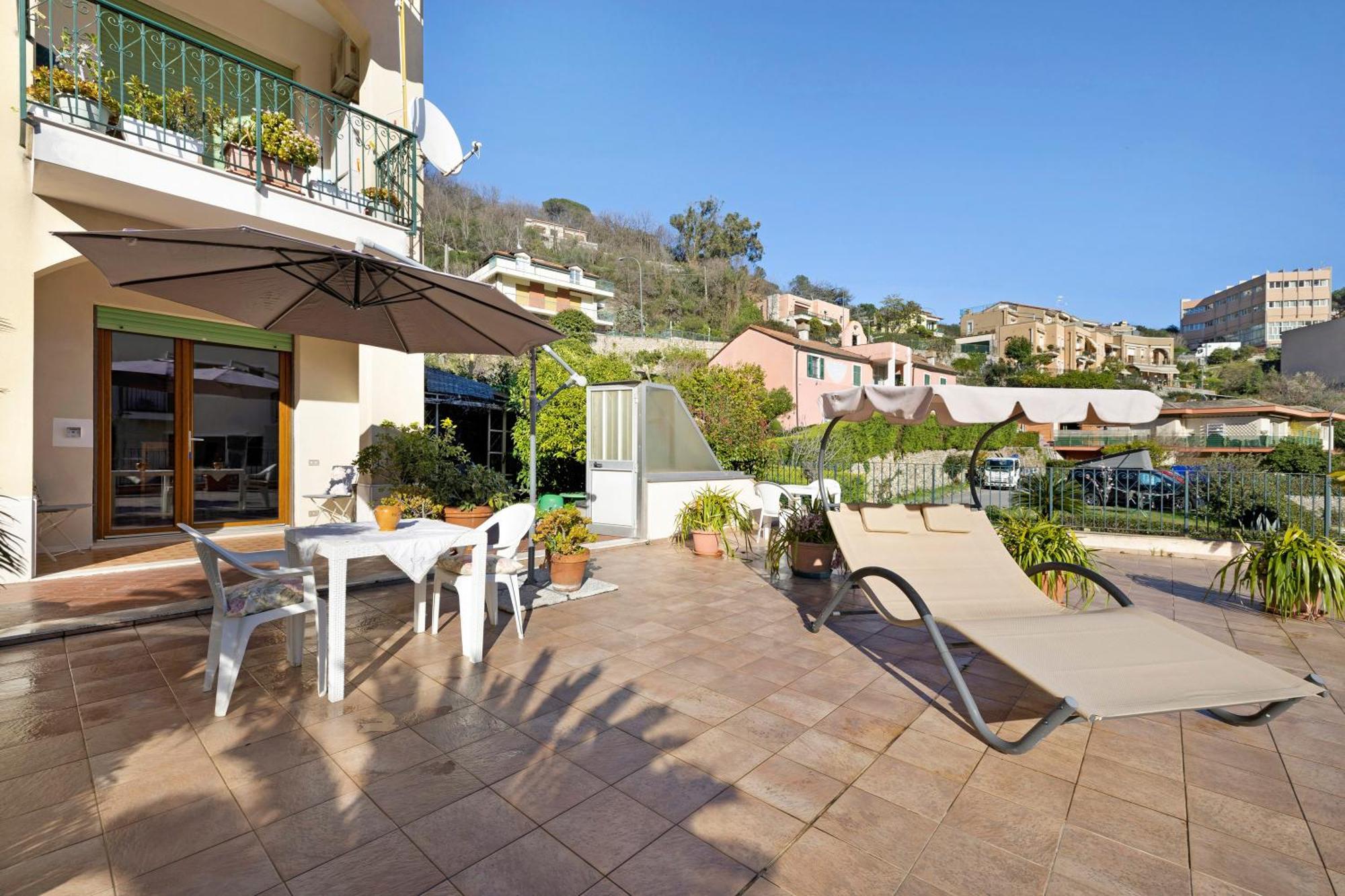 Apartamento La Terrazza Di Elico Finale Ligure Exterior foto